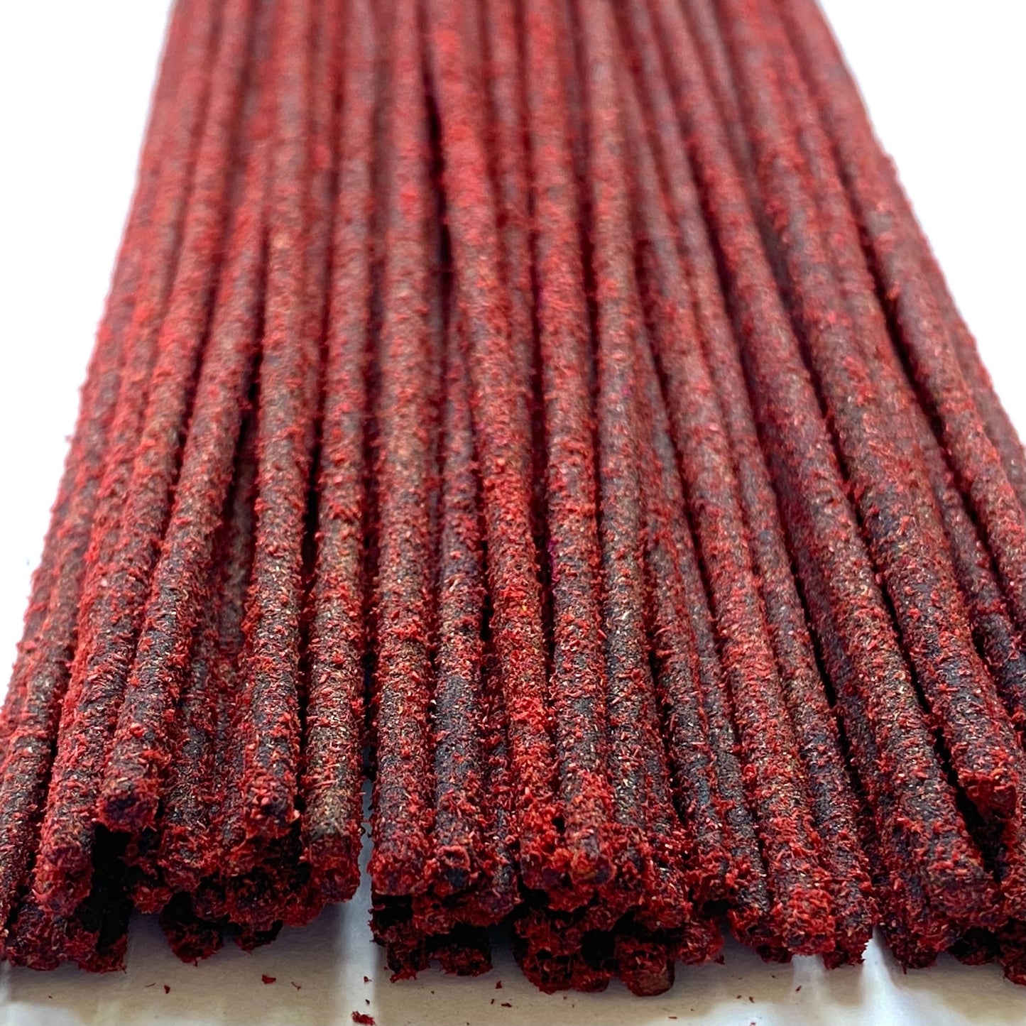 AMBER Hand Rolled Incense, 20, 50 or 100 sticks. Hand Wrapped in Recycled Paper, High Quality 60-90 min Burn Time