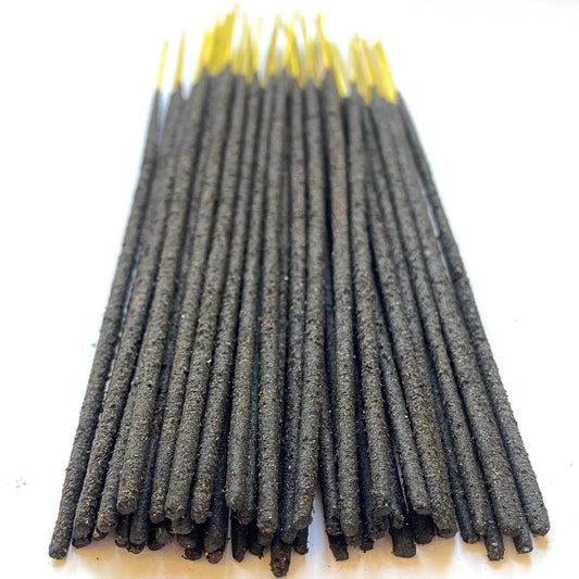 FANCY FLOWER Hand Rolled Incense, 20, 50 or 100 sticks. Hand Wrapped in Recycled Paper, High Quality 60-90 min Burn Time