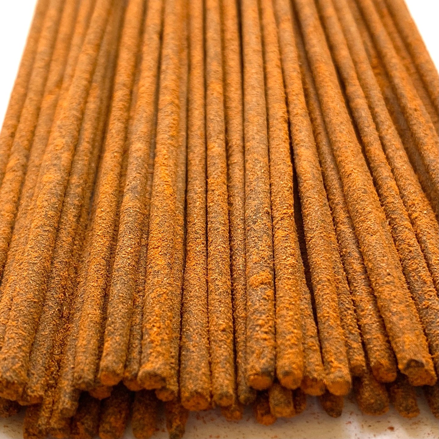 Saffron Hand-Rolled Incense Sticks – Eco-Friendly, Quality Aromatherapy, Natural & Long-Lasting | 20, 50, 100 Sticks | 60-90 Min Burn Time