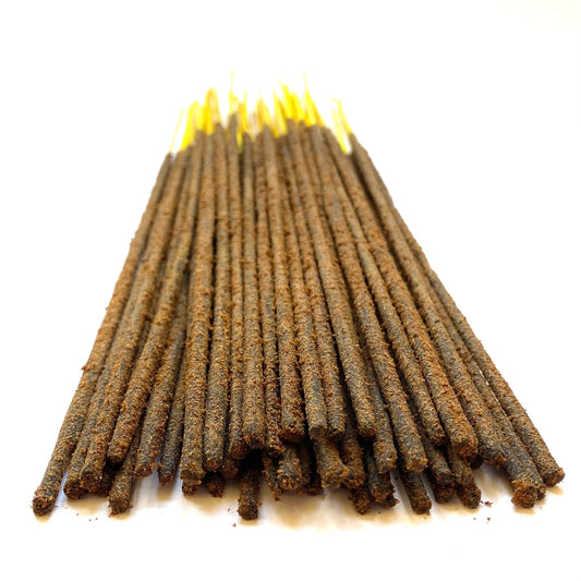 SANDALWOOD Hand Rolled Incense, 20, 50 or 100 sticks. Hand Wrapped in Recycled Paper, High Quality 60-90 min Burn Time